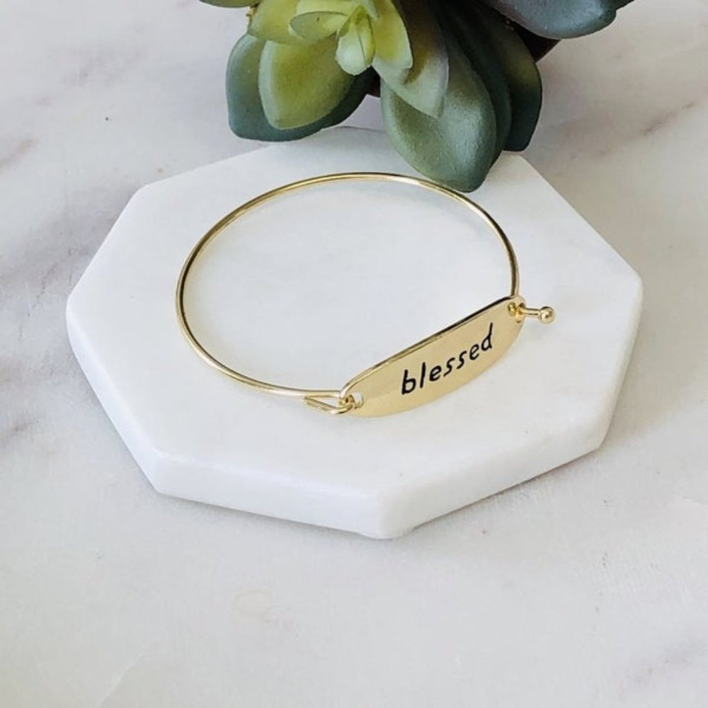"Blessed" Bangle